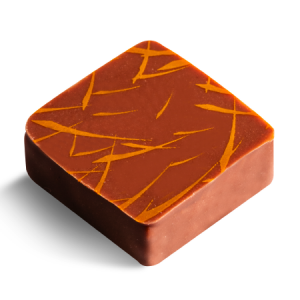 Praline - SOMMERGARTEN (MANGO, BASILIKUM UND PFEFFER)