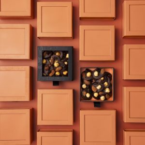 Goji-Schokoladen-mendiants Dunkel